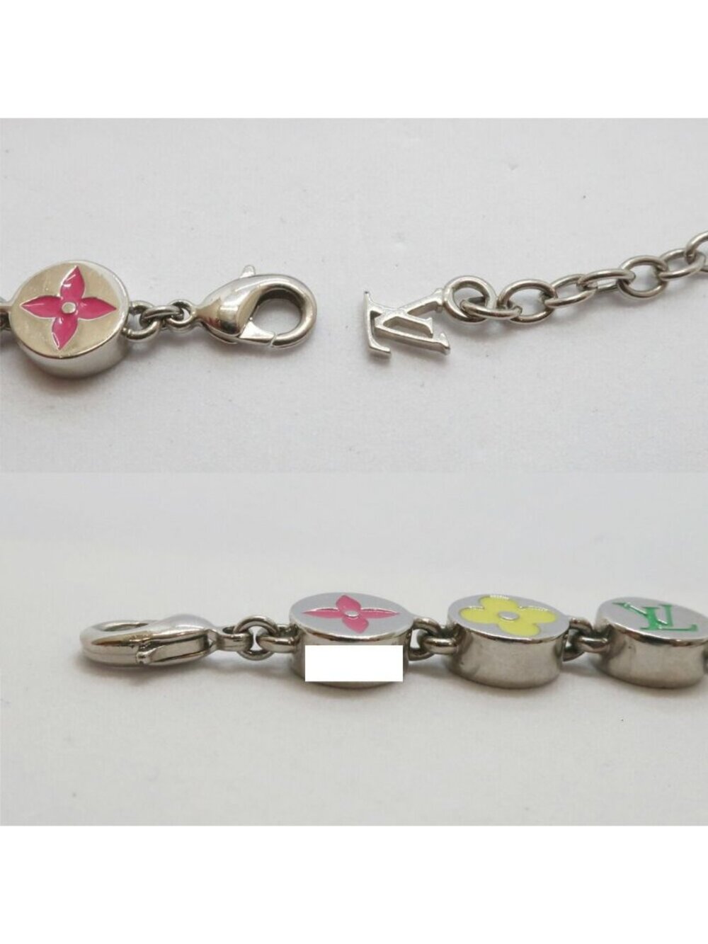 Louis Vuitton Heaven Monogram Colors Bracelet Silver - Picture 6 of 6